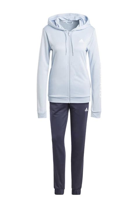 blauw adidas pak dames|Blauwe adidas Trainingspakken voor dames online .